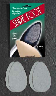 Sure Foot Non Skid Shoe Aid -3 pkgs of 2 pairs